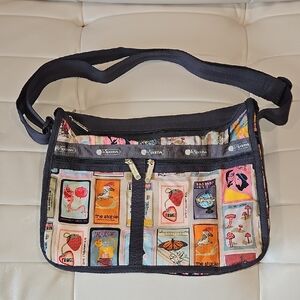 Lesportsac Everyday Bag Perfect Match Print Matchboxes